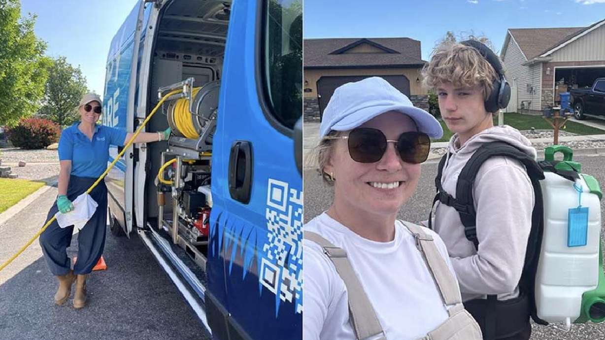 Krista Butler owns Canopy Lawn Care in Pocatello, a business that helps customers water and care for their lawn more efficiently. Butler says their healthy lawn program can help reduce supplemental watering by up to 40% over time.