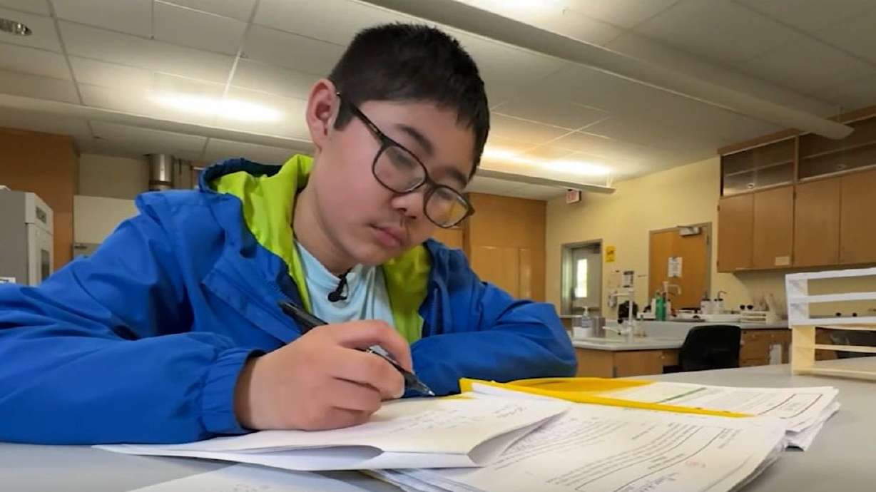Phung-Hieu Diep, 12, will graduate from Evergreen Valley College with an associate degree in mathematics, a perfect 4.0 GPA and valedictorian honors. His academic journey began in third grade, when he realized he was ready for more advanced coursework.