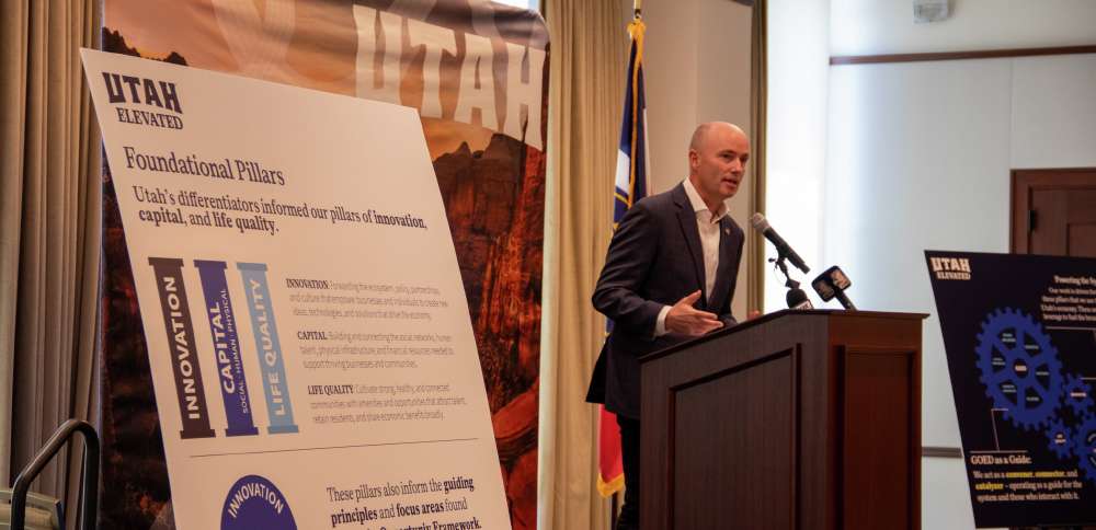 Cox unveils 'Utah Elevated' plan to guide state's economic growth over the next decade