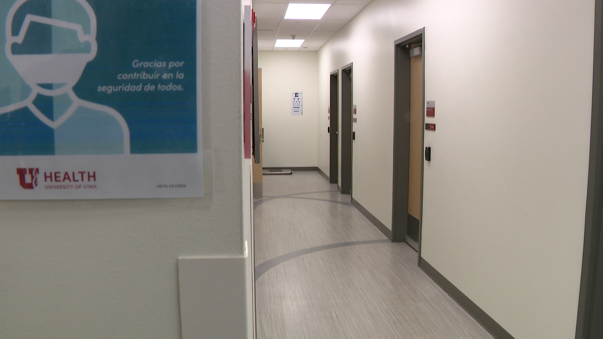 The West High School Clinic in Salt Lake City, Thursday. Since opening in February 2024, the clinic has logged 4,140 total visits as of March.