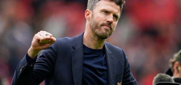 Manchester United makes Carrick permanent coach on 2-year contract