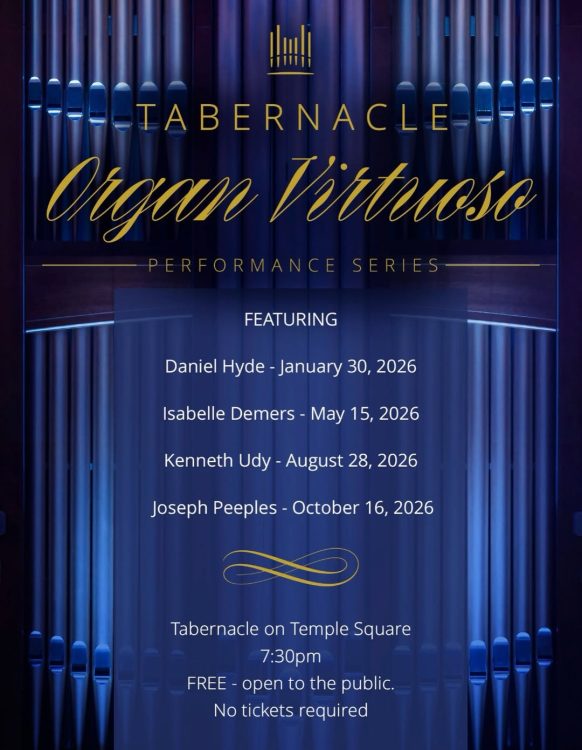 2026 Tabernacle Organ Virtuoso Performance Series: Kenneth Udy