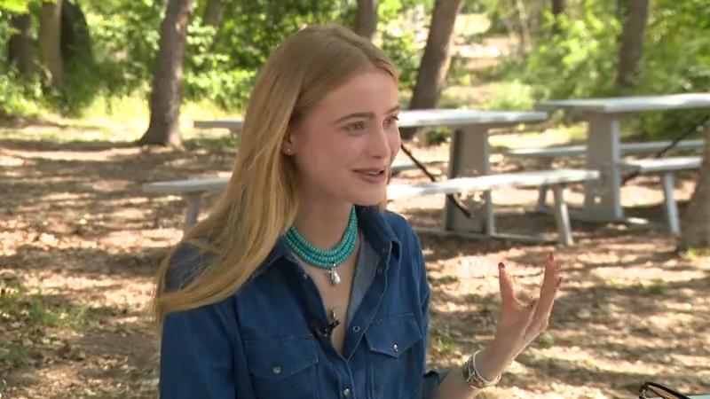 Lotte Parker speaks with KSL, Thursday. Parker said receiving mental healthcare, like going to therapy, has changed her life.