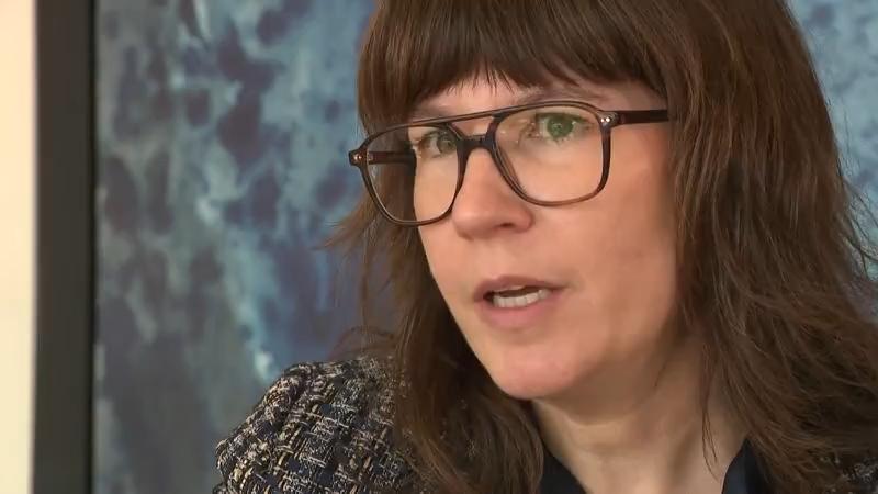 Jess Holzbauer of the Huntsman Mental Health Institute speaks with KSL, Thursday. While Holzbauer is encouraged by the improvement of teen mental healthcare, she said more needs to be done, especially in rural areas.