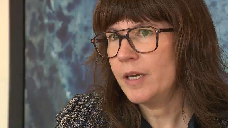 Jess Holzbauer of the Huntsman Mental Health Institute speaks with KSL, Thursday. While Holzbauer is encouraged by the improvement of teen mental healthcare, she said more needs to be done, especially in rural areas.