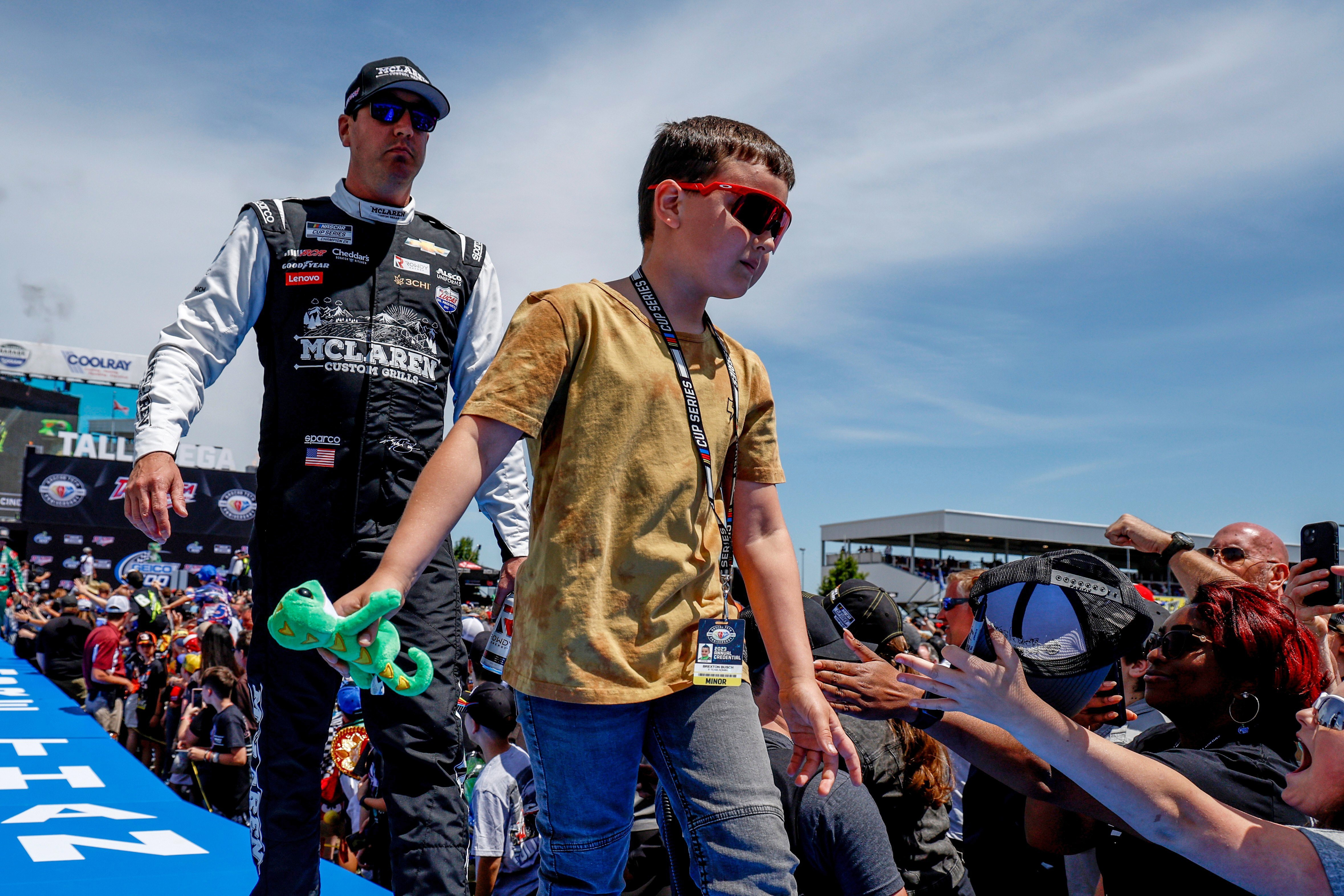 Richard Childress Racing is retiring Kyle Busch's No. 8 car until his son is ready to take over