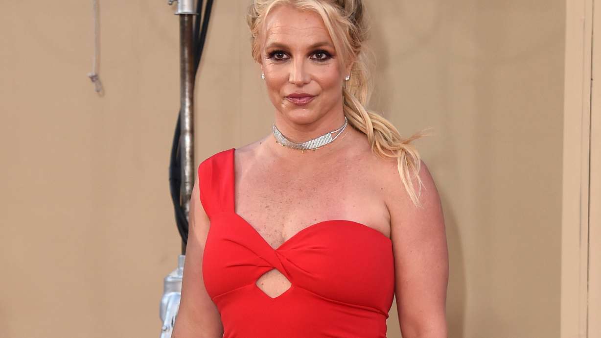 Britney Spears arrives at the Los Angeles premiere of "Once Upon a Time in Hollywood," on July 22, 2019.
