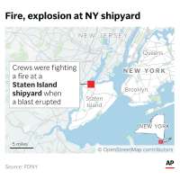 1 person has died after blast at New York City shipyard that injured 36 people, officials say