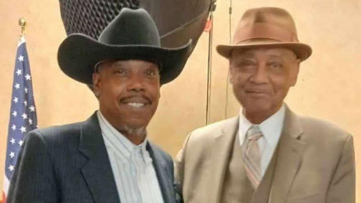 The death of conservative civil rights activist Robert Woodson, right in the photo, is having ripple effects in Utah, where he was a regular visitor. He's shown in an undated photo with Marcus Carr.