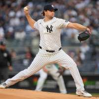 Gerrit Cole pitches 6 shutout innings after 569-day absence as Yankees lose to Rays 4-2
