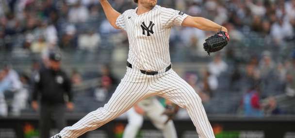 Gerrit Cole pitches 6 shutout innings for Yanks after 569-day absence, returning from elbow surgery