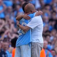 Pep Guardiola fights back tears and says goodbye as Man City fans implore him to stay 10 more years