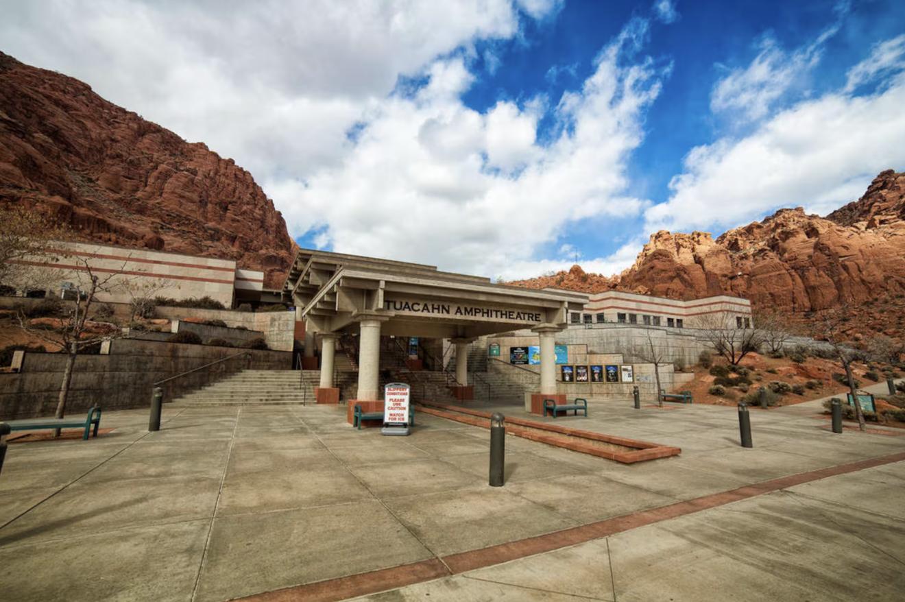 Tuacahn Amphitheatre is located in Ivins, Washington County.