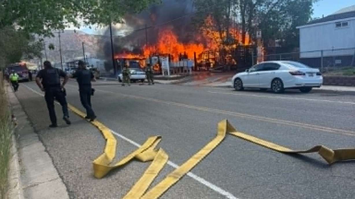 One person is suspected to have been killed in a fire that started Sunday afternoon in a trailer in Cedar City, police said.