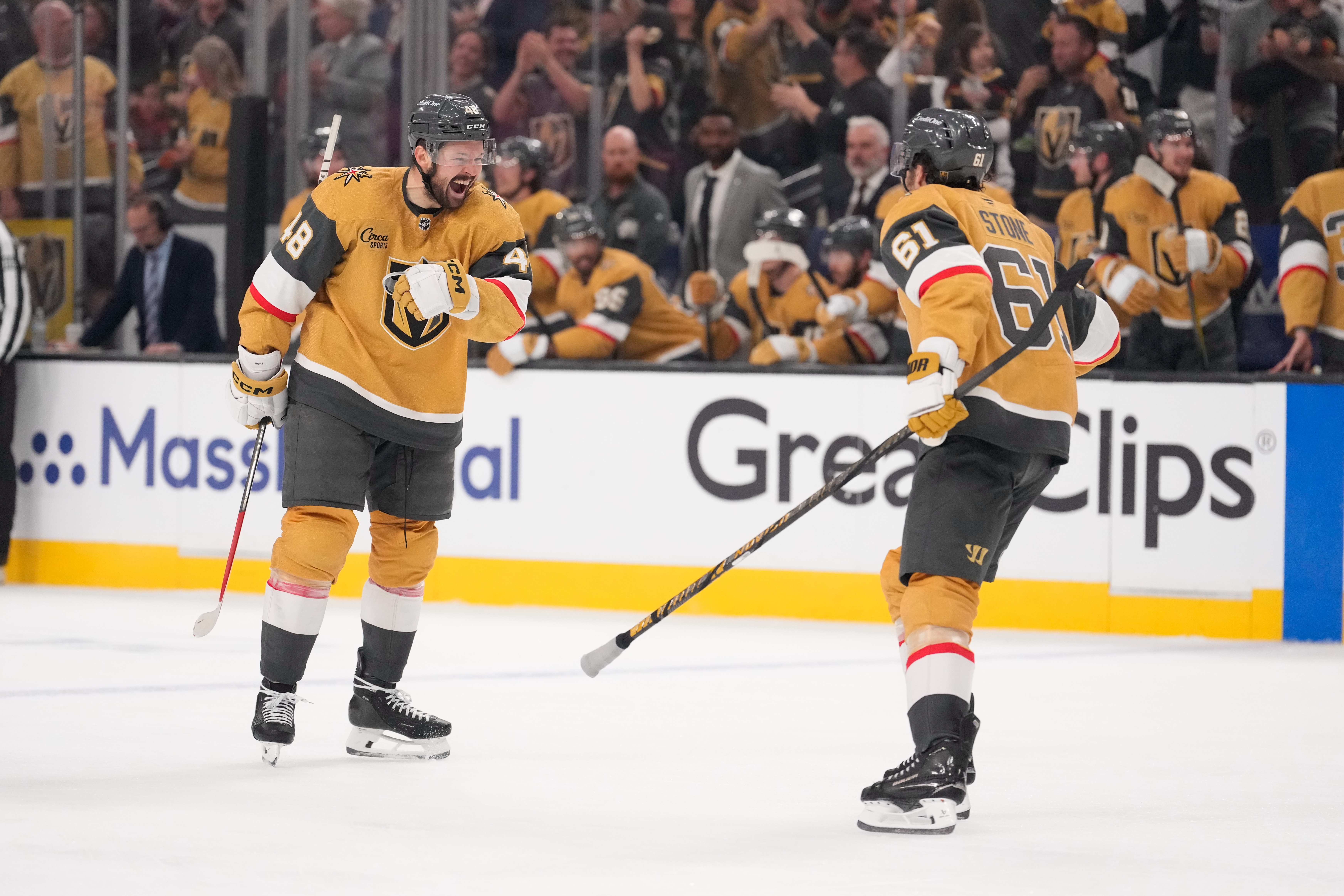 Hertl's late winner caps Golden Knights' wild 5-3 rally, giving them a 3-0 series lead on Avalanche