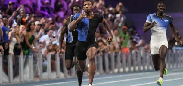 Kerley runs 9.97 at Enhanced Games, where Kristian Gkolomeev gets a $1M bonus for swimming mark