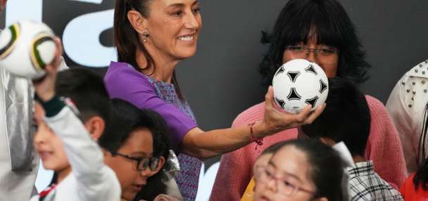 Mexico's president sees 'no issue' with her country hosting Iran's World Cup team during tournament