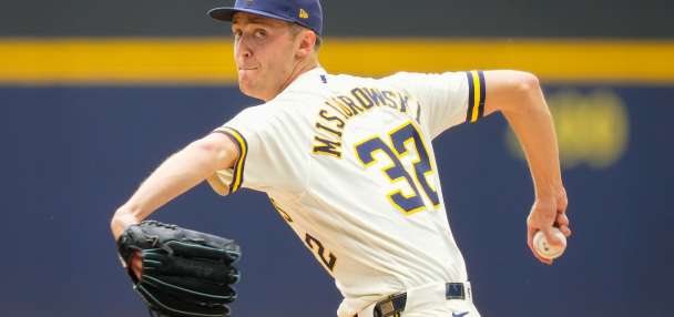 Brewers' Misiorowski sets record with 57 100 mph pitches in game since tracking era started in 2008