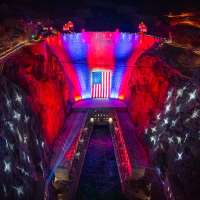 Hoover Dam receives patriotic glow-up for America 250