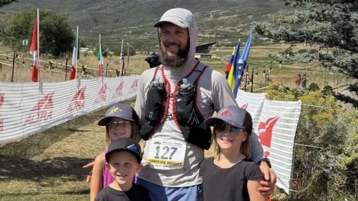 Christian Wright, a father of three and former Marine, died in a paragliding accident near Corner Canyon in Draper on May 15.