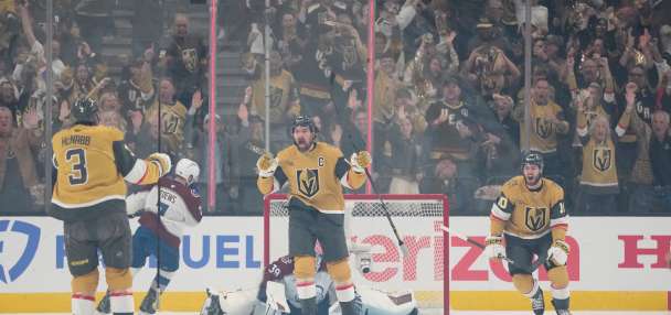 Golden Knights sweep Avalanche to advance to third Stanley Cup Final in nine seasons