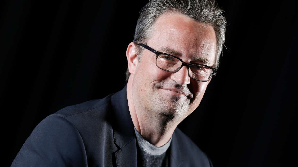 Actor Matthew Perry in New York on Feb. 17, 2015. Perry's assistant, Kenneth Iwamasa, was sentenced to more than three years in prison on Wednesday for his role in Perry's death.