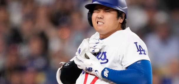 Dodgers' Shohei Ohtani still set to start after getting hit on hand by a pitch against the Rockies