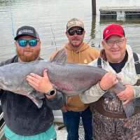 Record-breaking 71-pound blue catfish caught in West Virginia