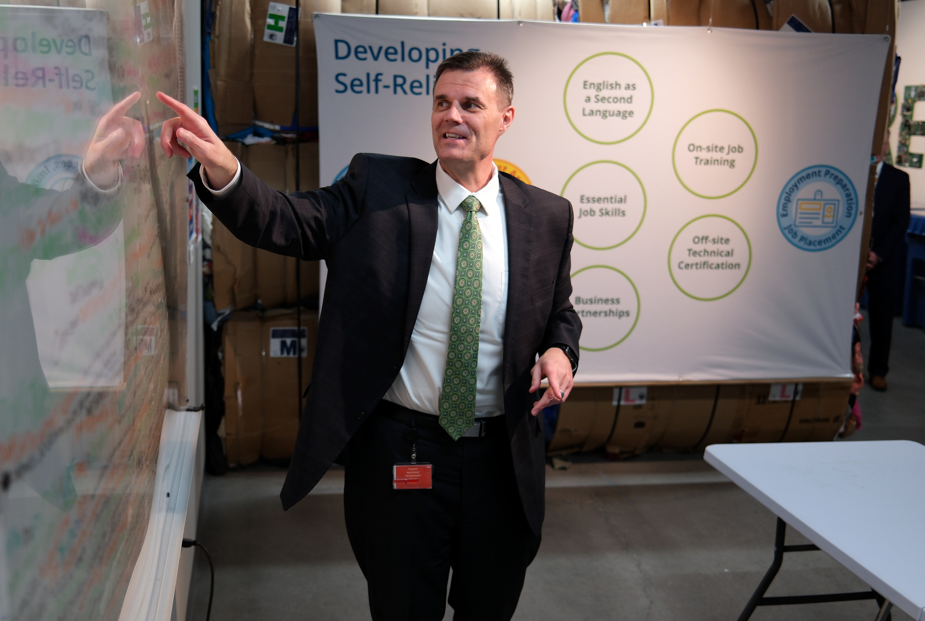 New humanitarian center gives opportunities for local immigrants, while helping worldwide