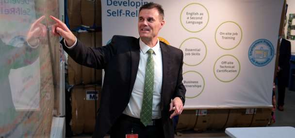 New humanitarian center gives opportunities for local immigrants, while helping worldwide