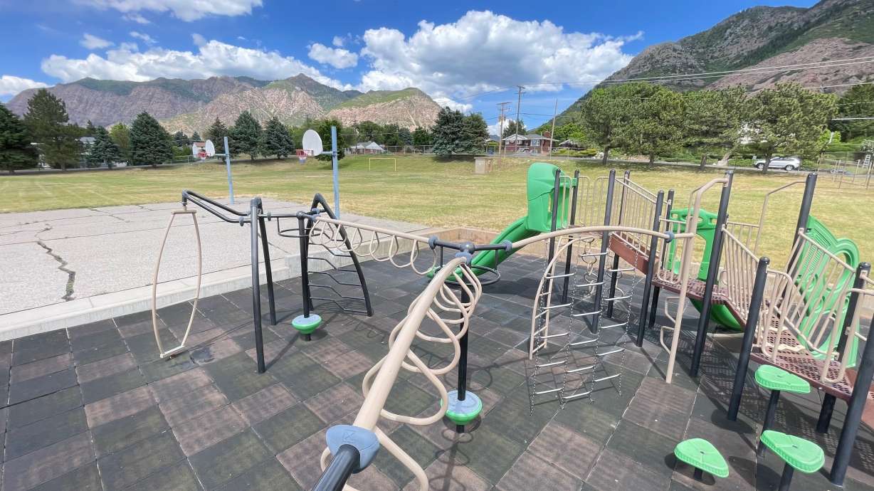 Ogden officials are debating whether the former Taylor Canyon Elementary property, shown Wednesday, should be converted into green space or left to developers for home construction.