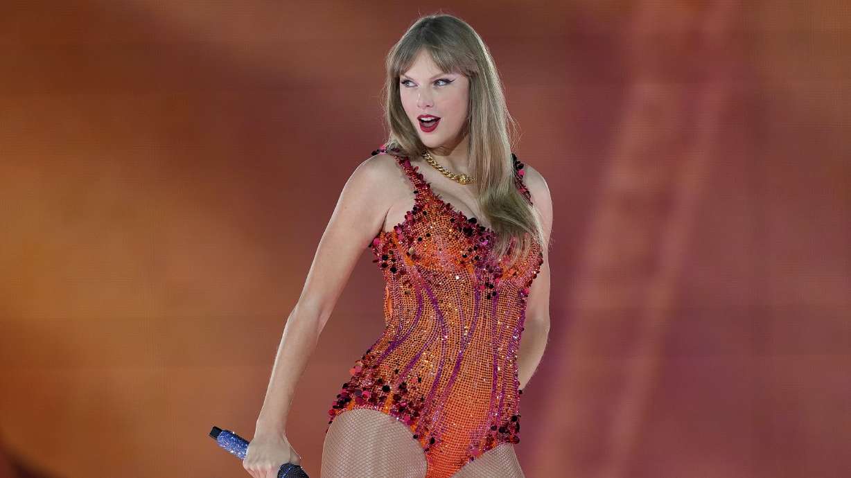 Taylor Swift performs at the Paris Le Defense Arena during the Eras Tour in Paris, May 9, 2024. An Austrian court on Thursday convicted and sentenced a man for planning to attack one of Swift's concerts in Vienna nearly two years ago.