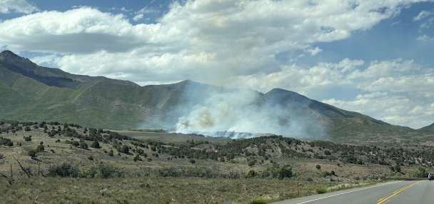 Birdseye wildfire in Utah County deemed human-caused; no structures lost