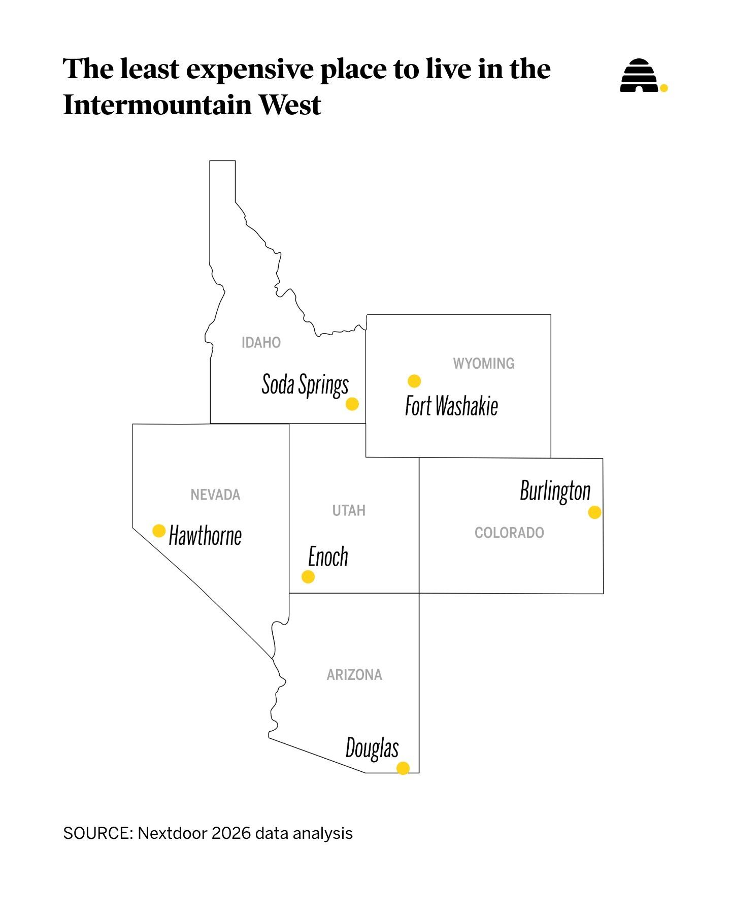 Here are the Intermountain West's most affordable places to live
