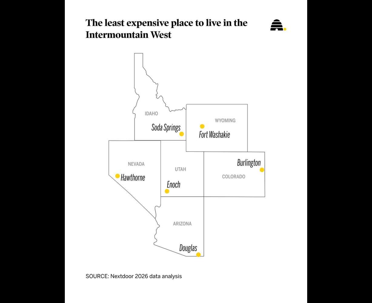 Here are the Intermountain West's most affordable places to live