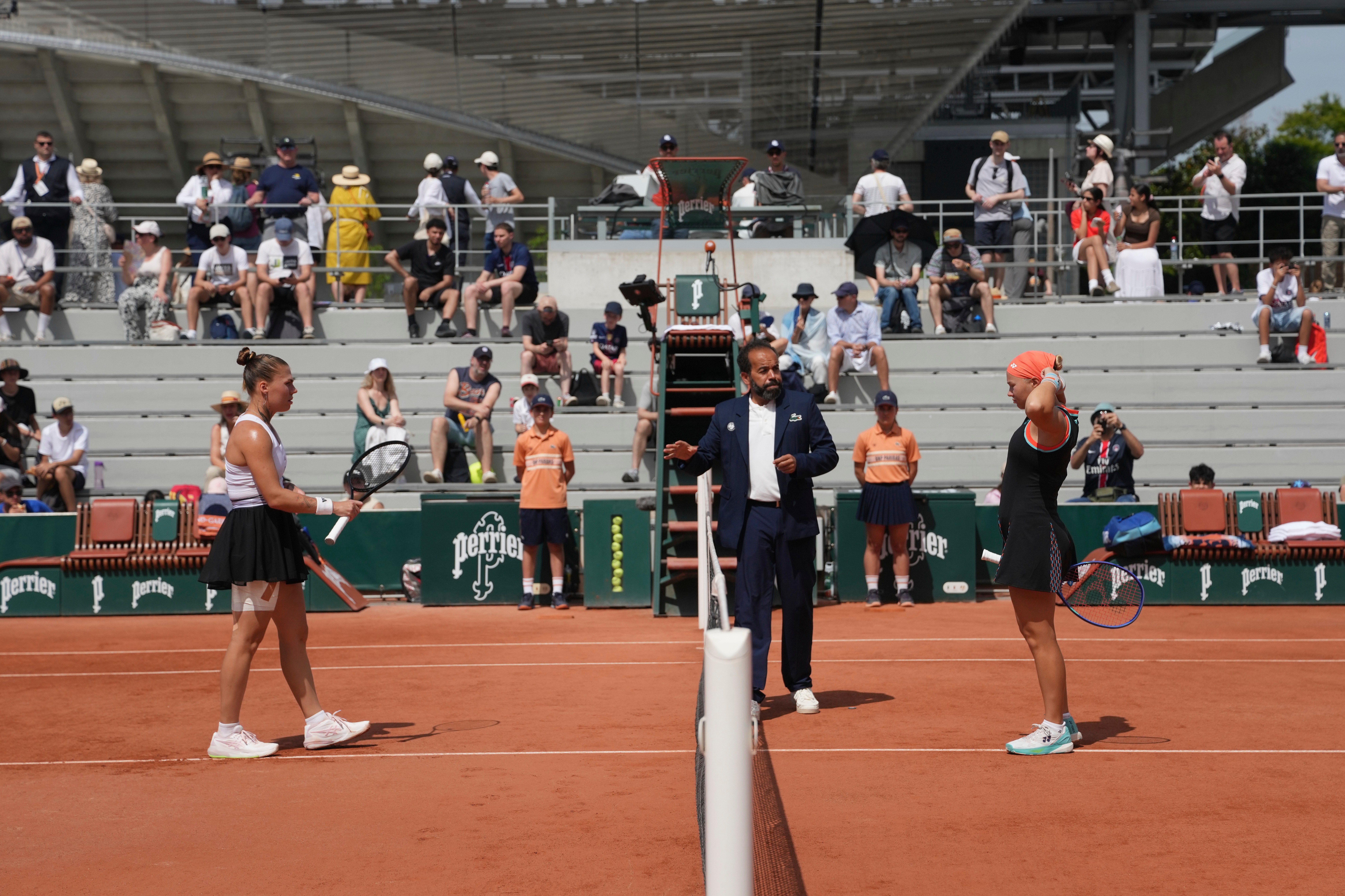 Ukrainian Oliynykova speaks out about war at home after French Open loss to Russian
