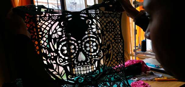 Mexican designer blends soccer and pre-Hispanic culture ahead of the World Cup