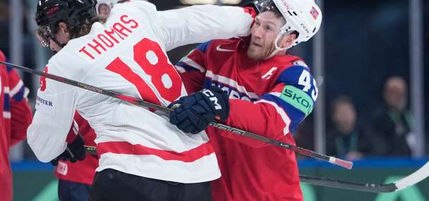 Norway stuns Canada in OT in bronze medal game to win its first ice hockey worlds medal