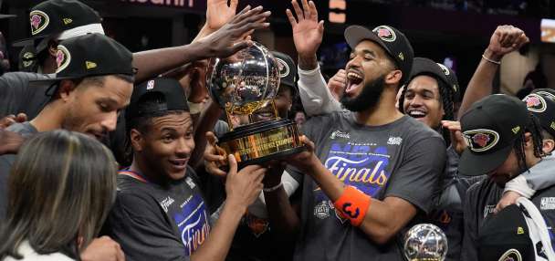Knicks beat the Spurs for the NBA Cup, but need to do it in the NBA Finals for the title they crave