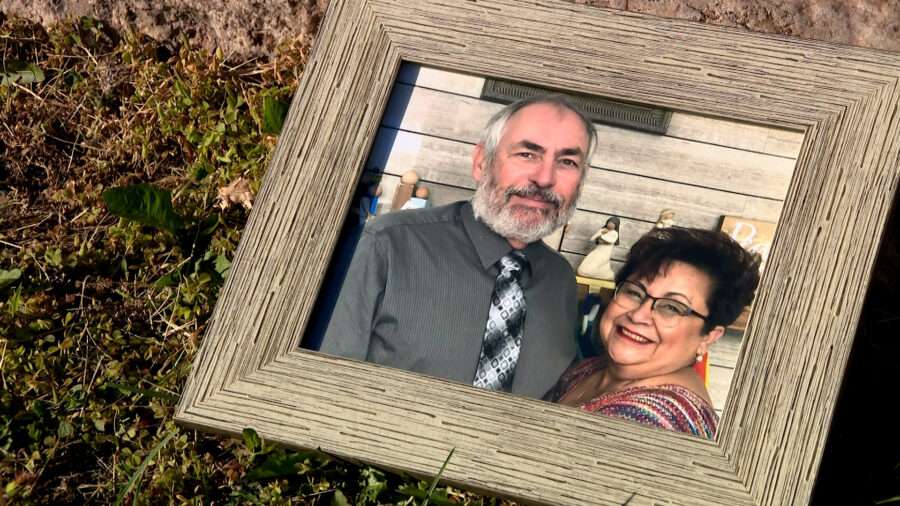 James Randell "Randy" Witten is pictured with his wife. Both are veterans of the U.S. Air Force.