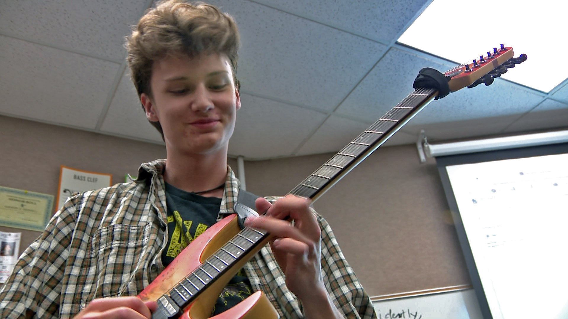 Rock band class changes lives for students at Diamond Ridge High School