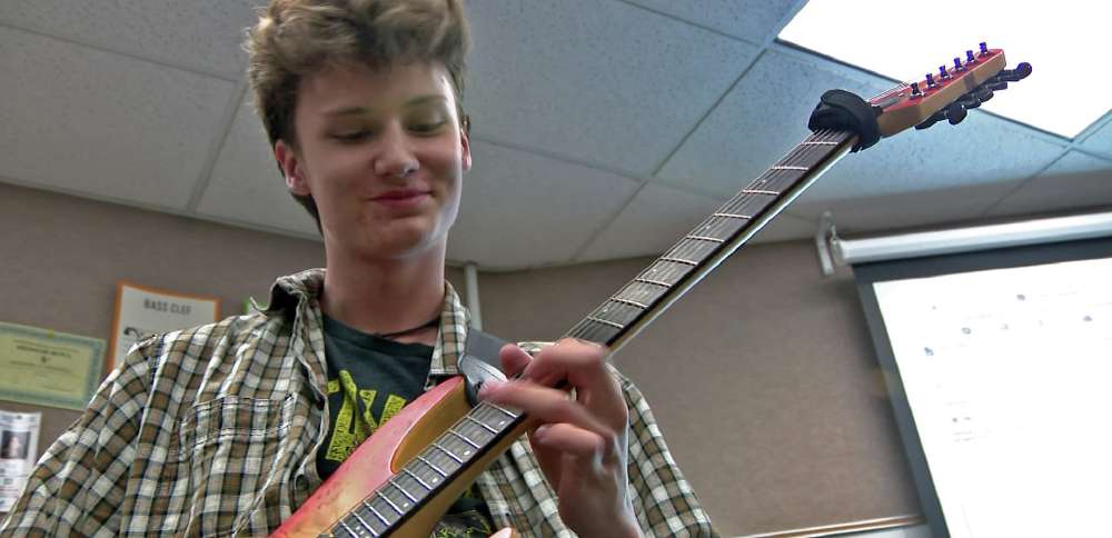 Rock band class changes lives for students at Diamond Ridge High School