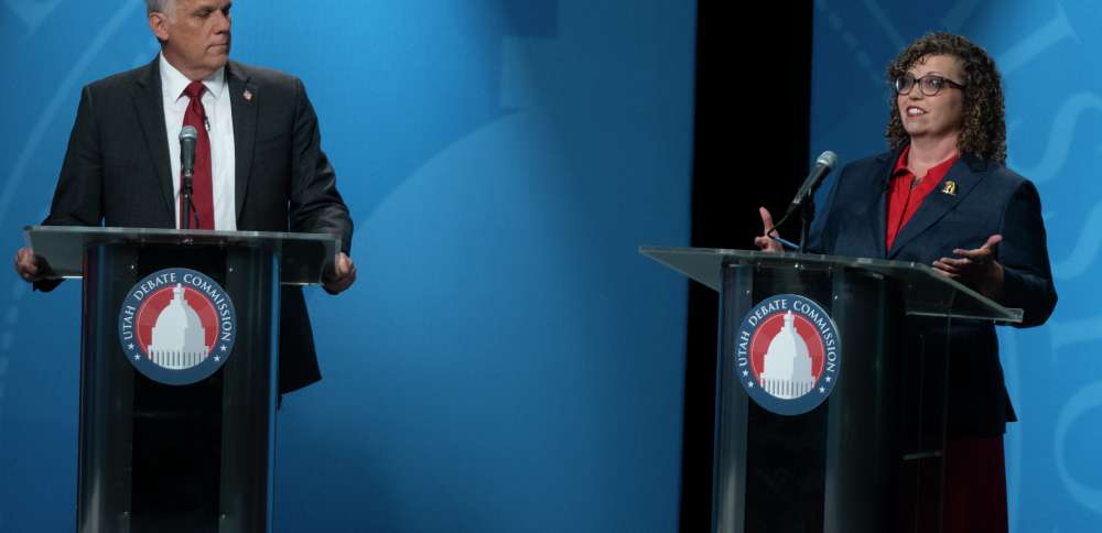 Here's how Celeste Maloy, Phil Lyman disagree on immigration, data centers in Utah