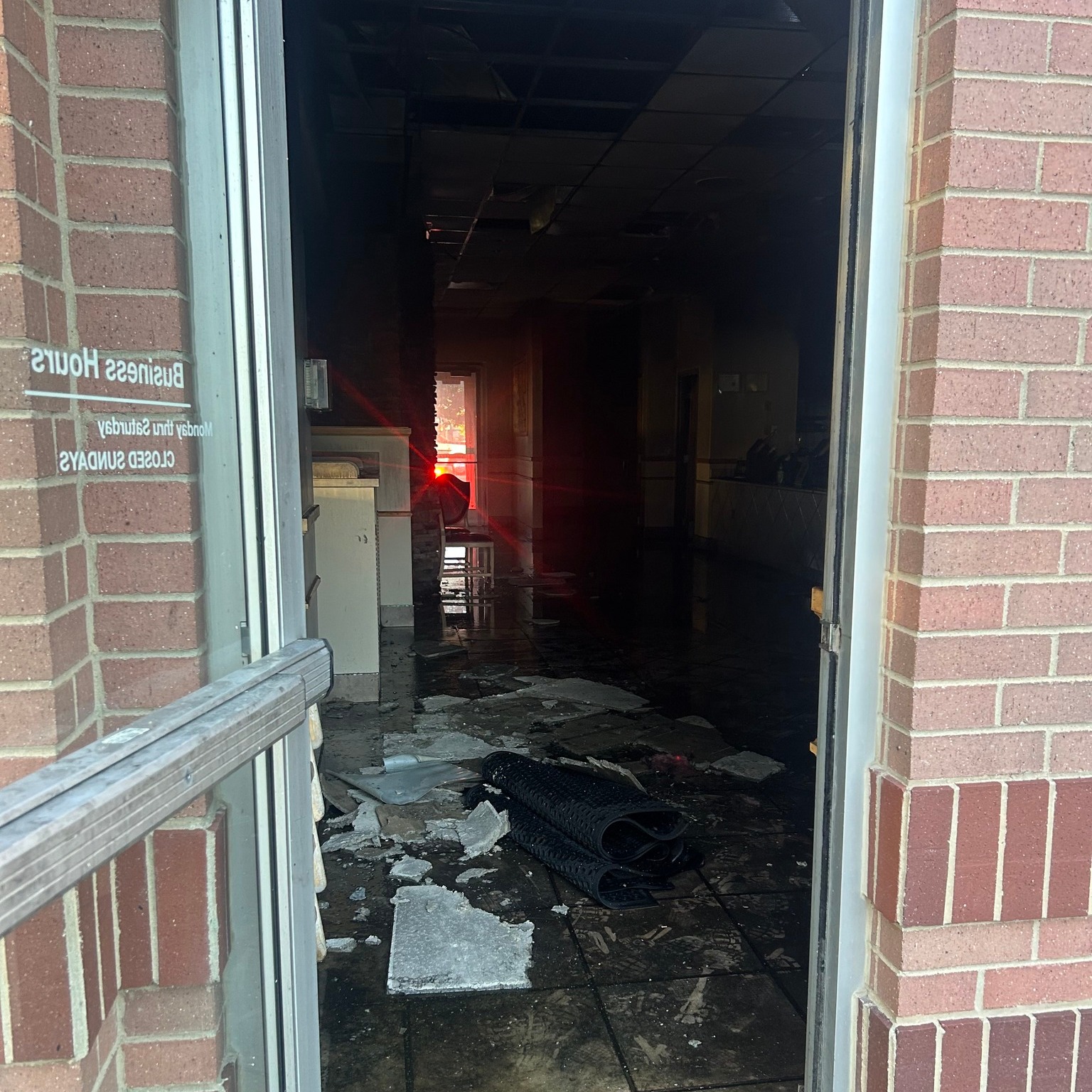 A man has started a fundraiser to help owners cover the costs of damage after the Crown Burgers location in Sandy caught fire last Thursday.