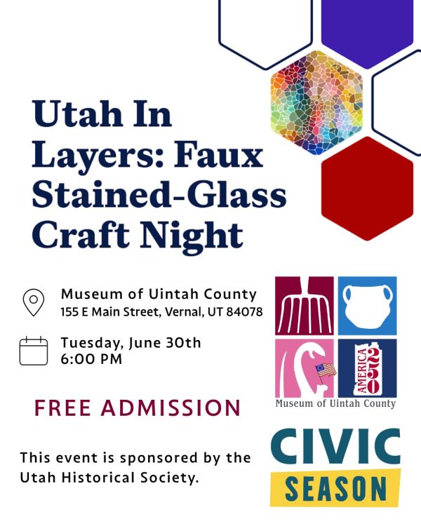 Utah in Layers: Faux Stained-Glass Craft Night