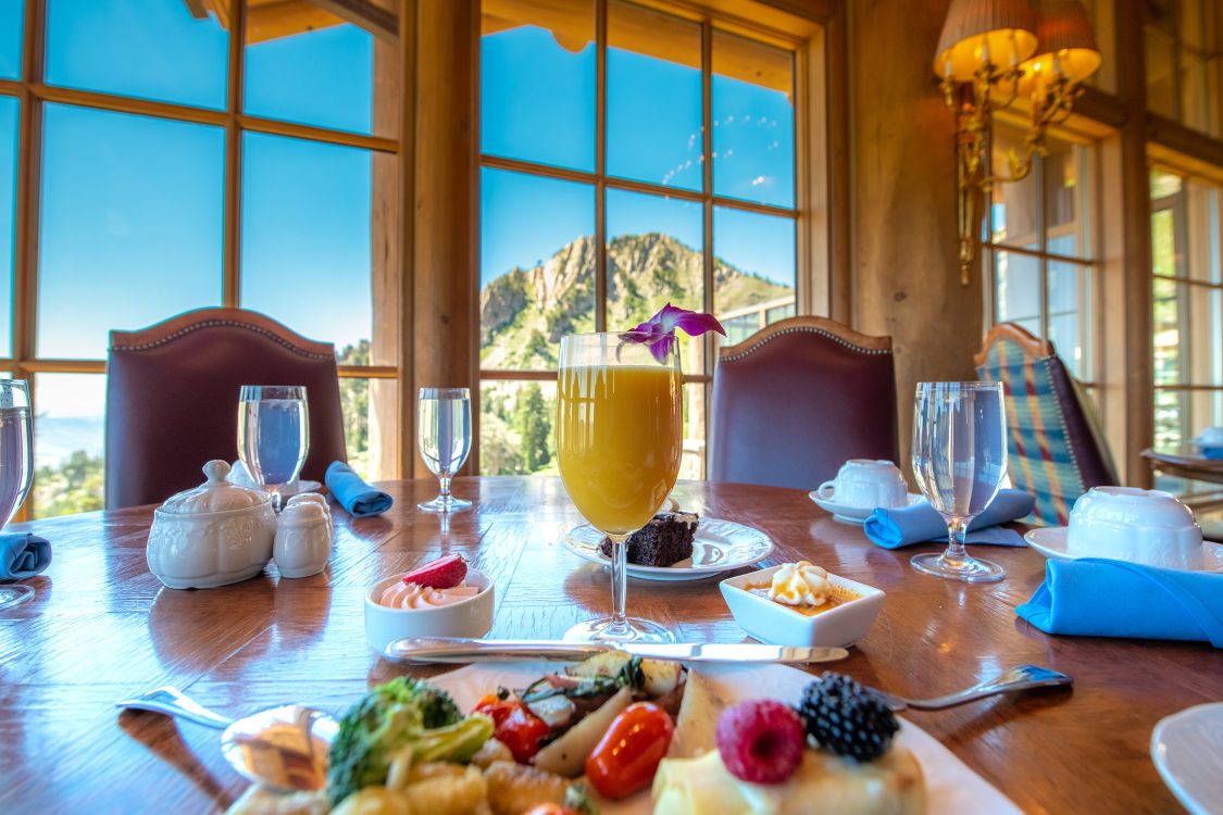 Snowbasin Mountain-Top Brunch Buffet