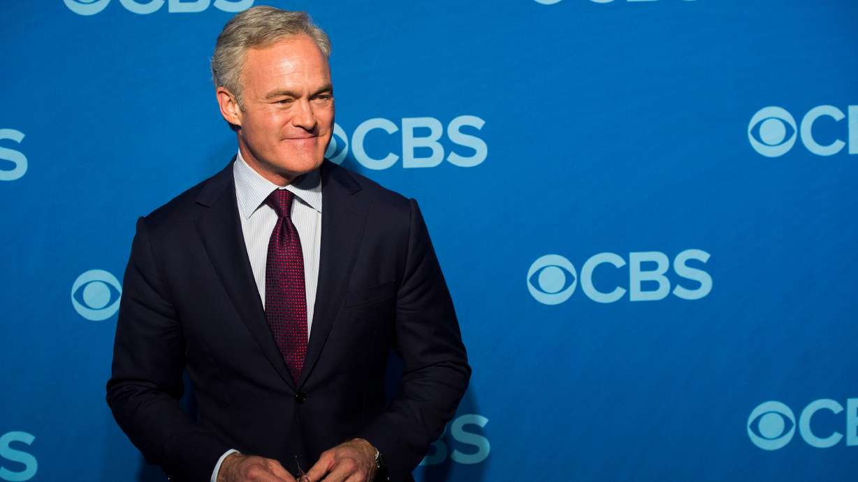 Scott Pelley, then-anchor of "CBS Evening News," at the CBS Upfront in New York, May 15, 2013. Pelley was ousted as correspondent on "60 Minutes" on Tuesday.