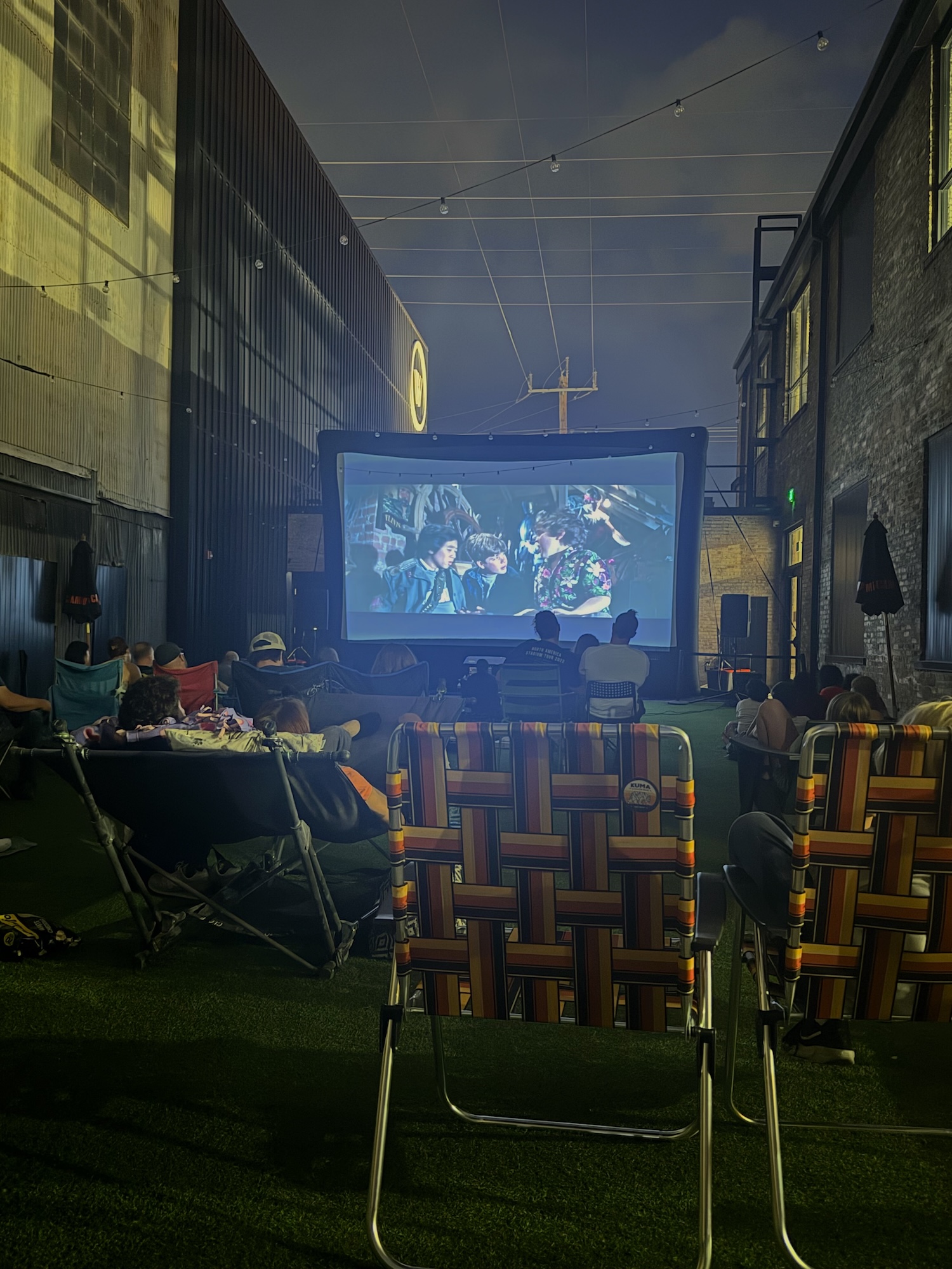 How a Salt Lake food hall transformed its 'alley' into a space for outdoor movies