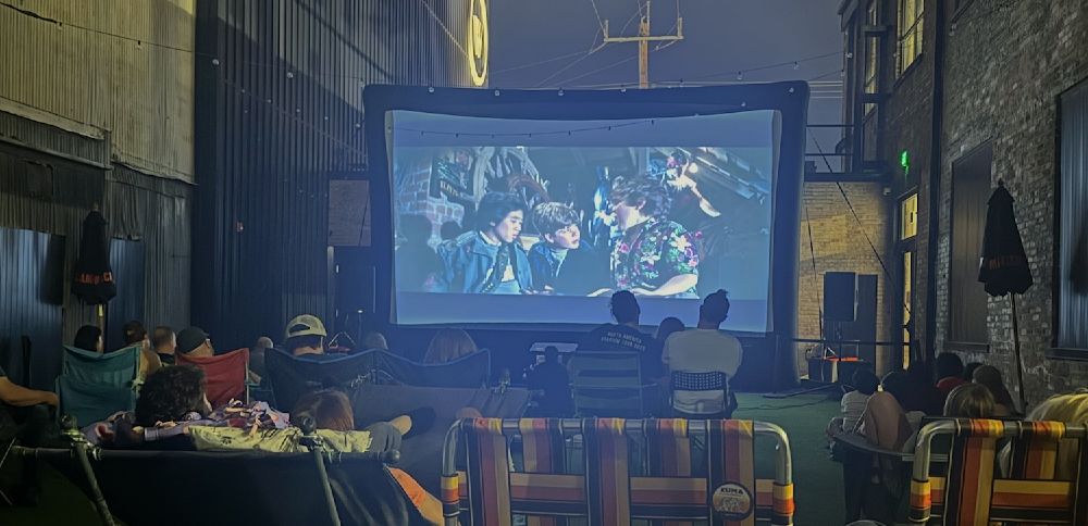 How a Salt Lake food hall transformed its 'alley' into a space for outdoor movies