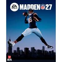 Caleb Williams strikes jump-throw pose for Madden NFL 27 cover